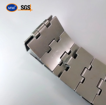 Φθηνό από ανοξείδωτο χάλυβα CC13SB CC14SB CC16SB CC18SB CC24SB Flat Top Chain Table Top Conveyor Chain για μεταγωγικά προμηθευτής