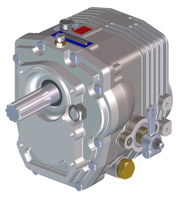 500 Nm Output Torque Double Reduction Worm Gear Reducer Ιδανικός για εφαρμογές βαρέων φορτίων με ταχύτητα εισόδου 1000 RPM προμηθευτής