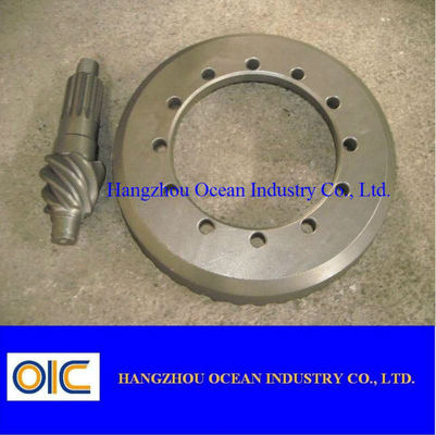 Steel Crown Wheel and Pinion for Industrial Heat Treated and Tempered 13-18 Teeth Number for Heavy-Duty Applications προμηθευτής