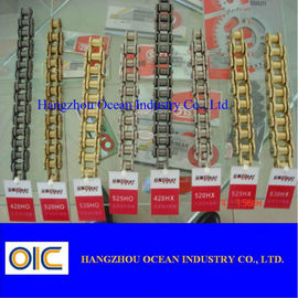 5/8 Pitch Black Motorcycle Drive Chain w/ Clip Master Link Fit Οι περισσότερες μοτοσυκλέτες 120CC-500CC προμηθευτής