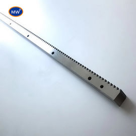 Φύση Μαύρο Οξείδιο Χρώμα Στενά Δόντια 1.0M 1000mm Ρακ για κινητήρα συρόμενων θυρών προμηθευτής
